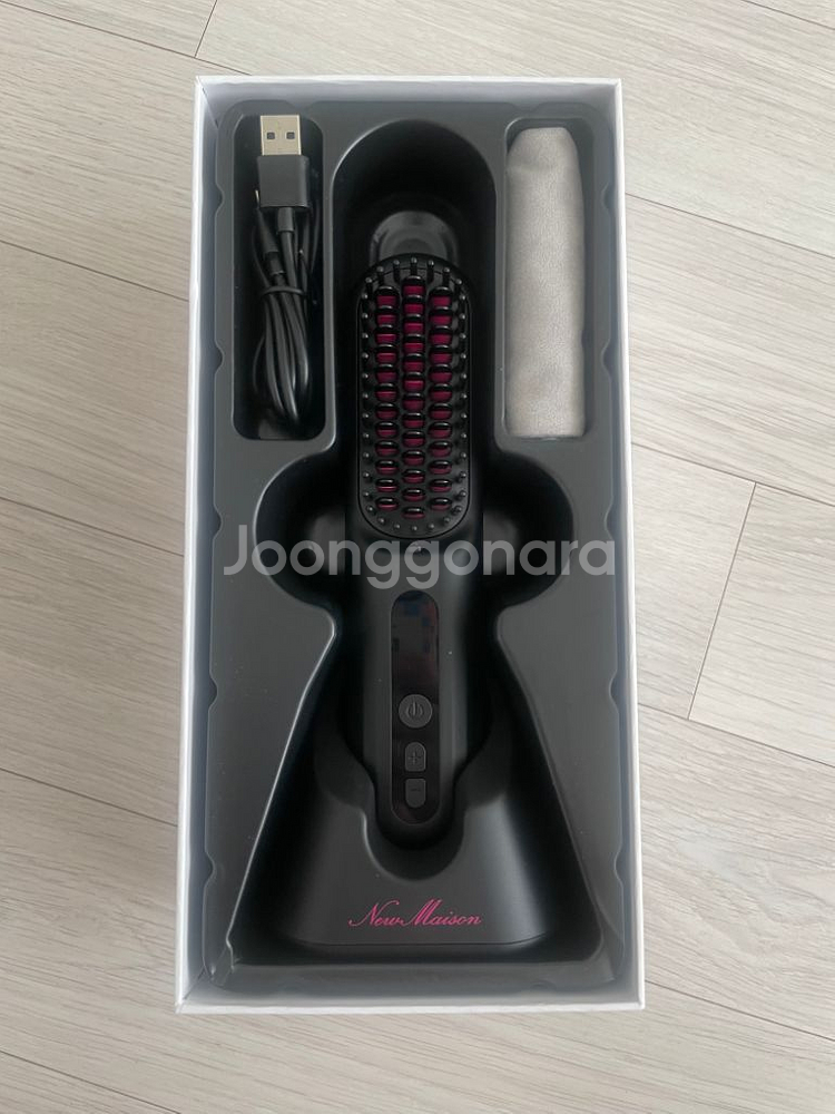뉴메이슨 청담 187 무선 헤어브러쉬(풀박)--1
