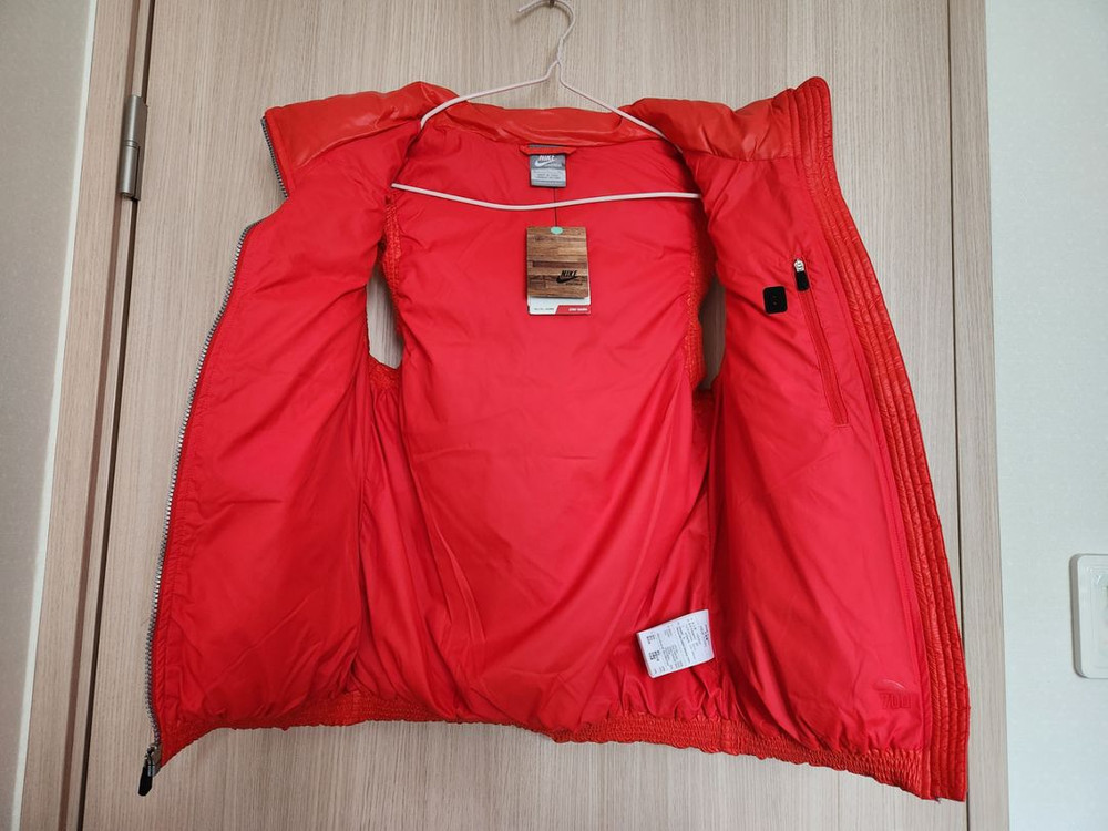 나이키 구스다운 패딩조끼S--3