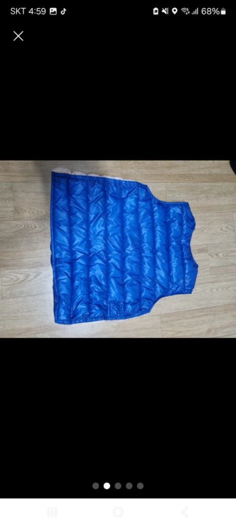 몽클레어 경량 조끼패딩 (남녀공용,백화점판 )--1