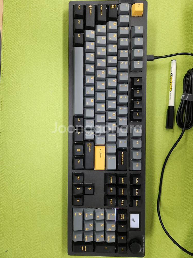 다얼유 A104 PRO 8K 저소음 머스타드축--0