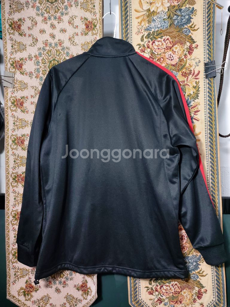 95 아디다스 마이크로기모 삼선 트레이닝 집업--1