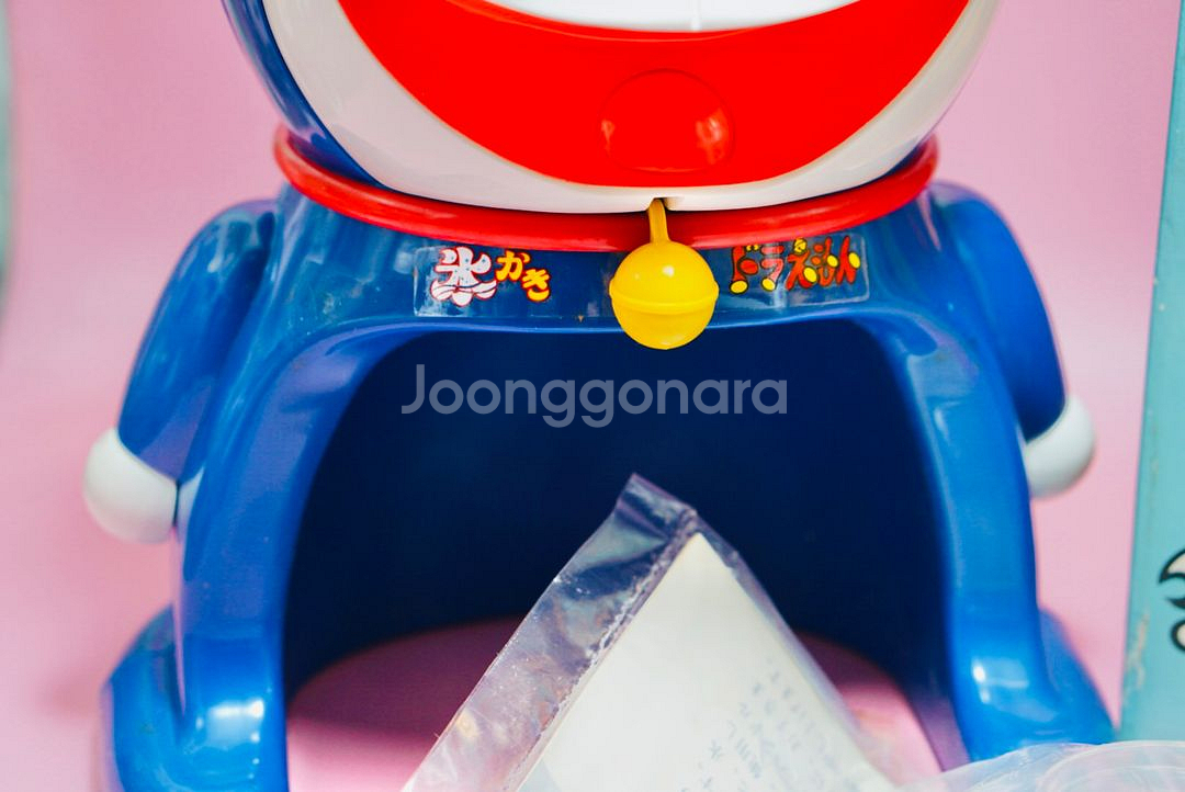 미사용 도라에몽 빙수기 레트로 일본소품 근대사 수집--4