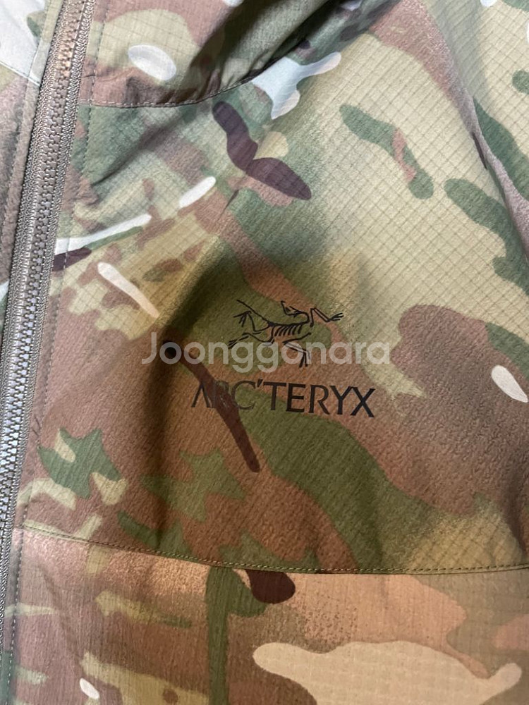 아크테릭스 리프 콜드 후디 멀티캠 L--6