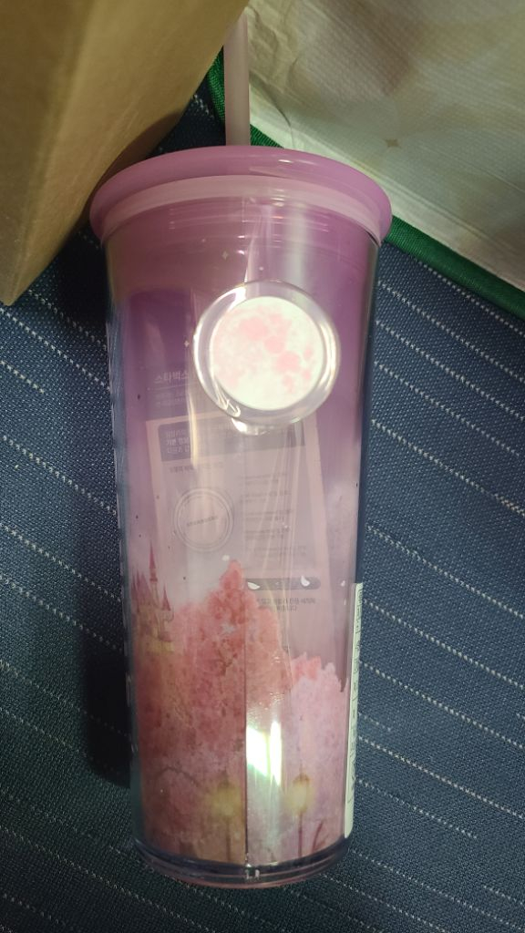 스타벅스텀블러 23체리블라썸 팝핸들 로맨틱 콜드컵473--1