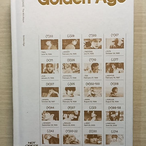 NCT 2023 Golden Age 4집 포토북 CD