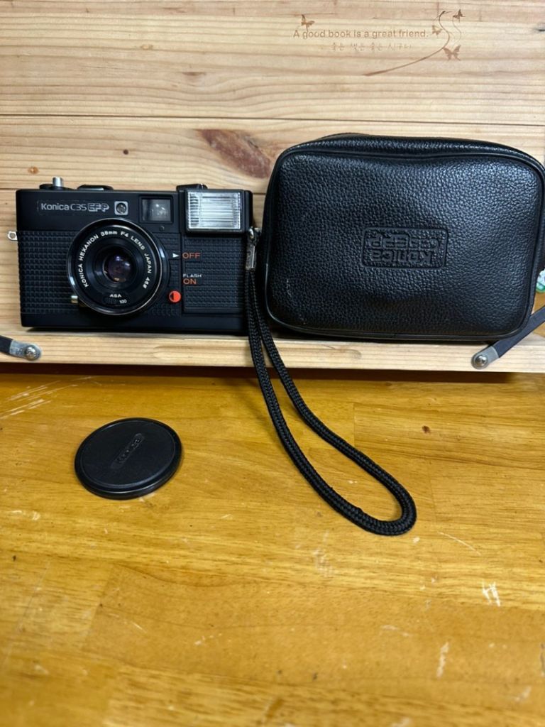 코니카C35EFP,단렌즈필름카메라,품질보증,깨끗,플래쉬