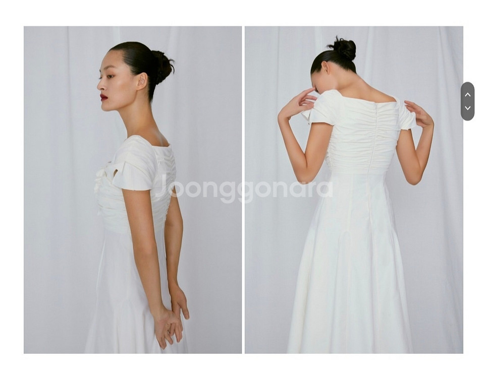 fayewoo 페이우 원피스 브라운 38 새옷 택O--2