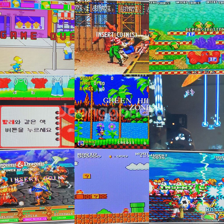 오락실게임기 판도라박스CX 2800여개 아케이드 게임--5