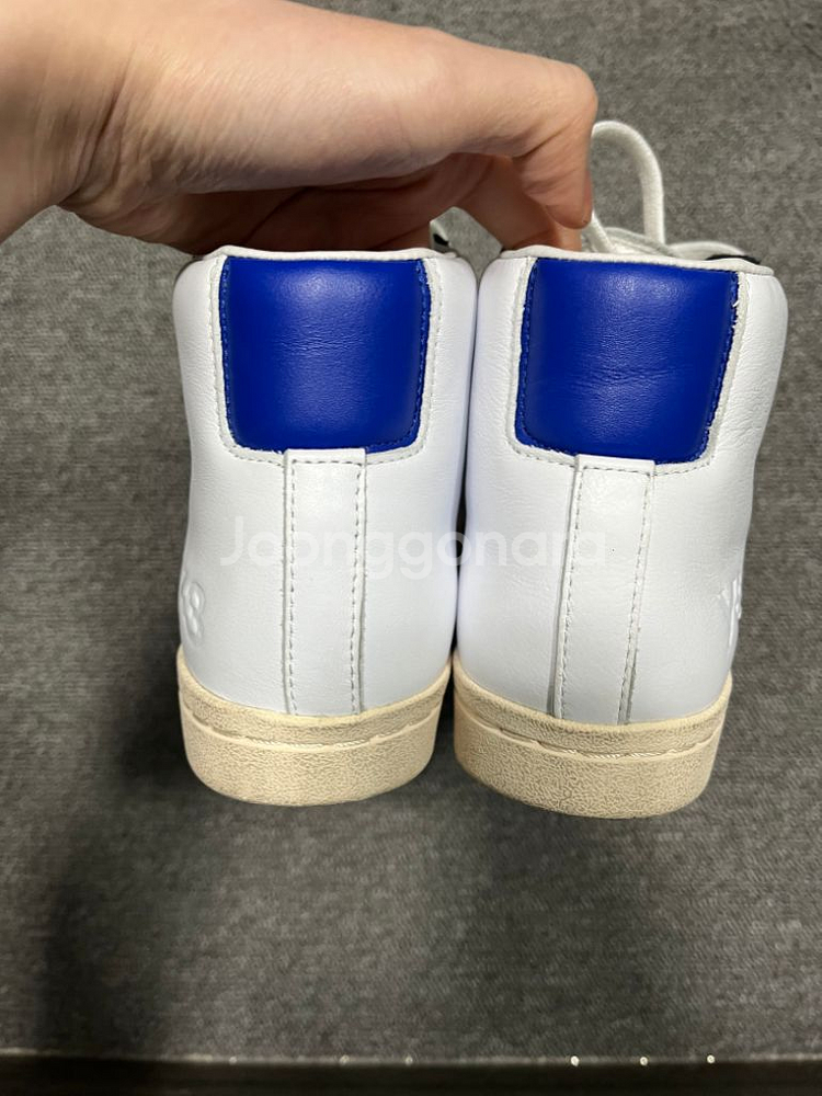 Y-3 요지스타 클라우드 화이트 볼드 블루 하이--4