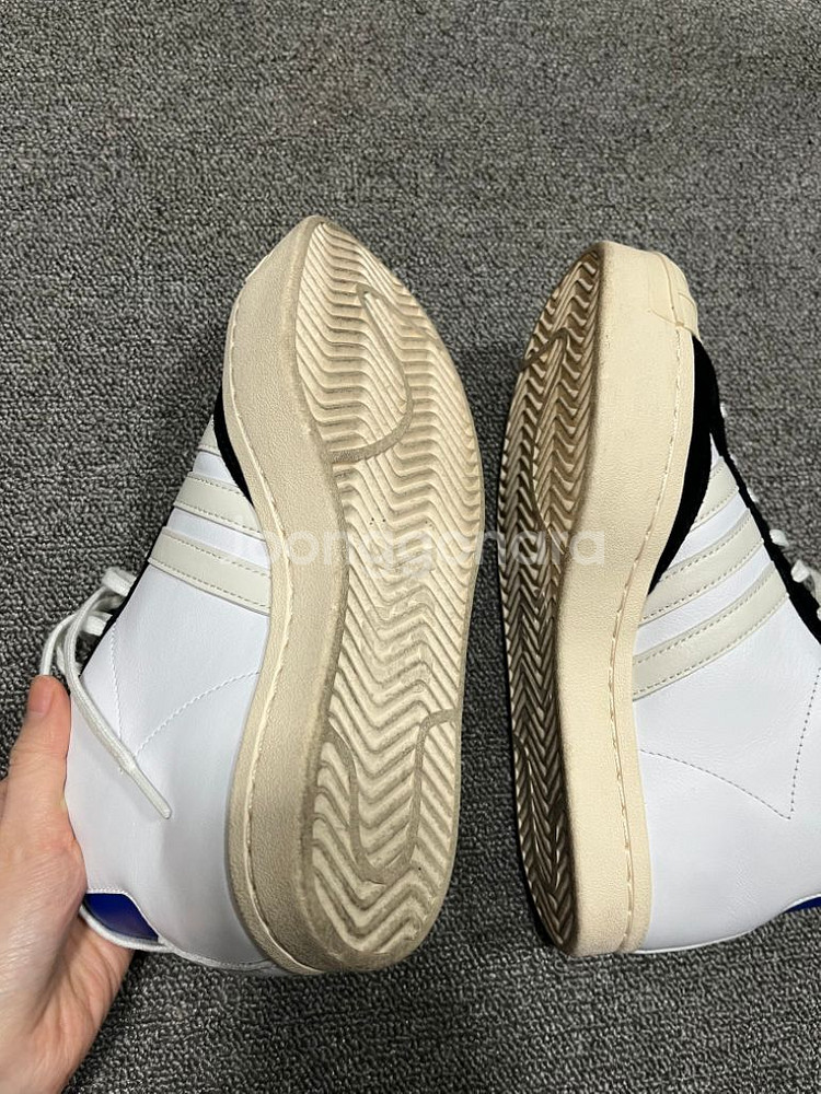 Y-3 요지스타 클라우드 화이트 볼드 블루 하이--3