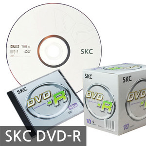 SKC DVD-R (개별 케이스 10P)