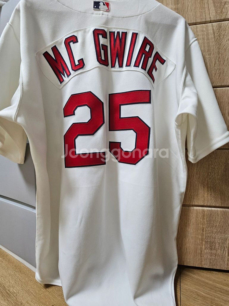 MLB 2001시즌 마크 맥과이어 카디널스 저지 유니폼--1