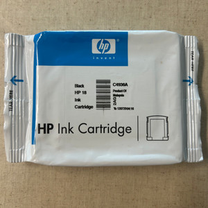 HP 18 잉크 카트리지 블랙 C4936A (정품)