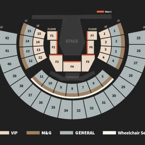 엔하이픈 콘서트 2/24 중콘 F1(F2에 근접) 2열