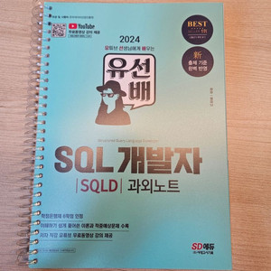 SQL개발자 유선배 민트책 스프링 새책