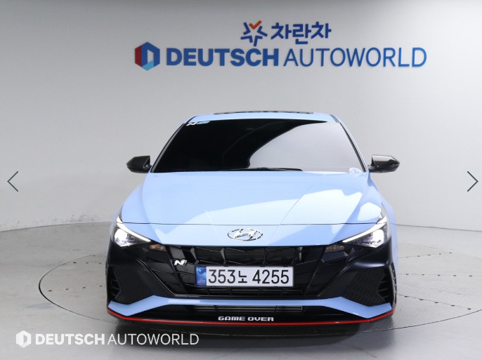 아반떼 중고 옵션많은 완전무사고 차량(353노425* 이미지