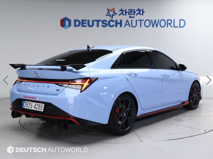 아반떼 중고 옵션많은 완전무사고 차량(353노425* 이미지