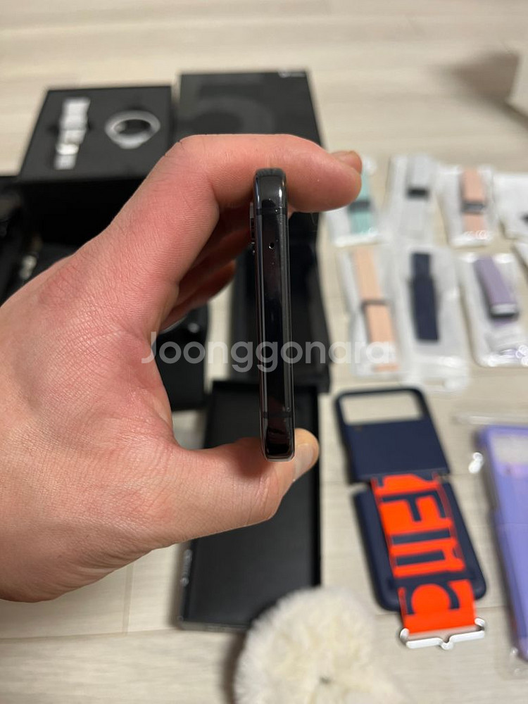갤럭시 zflip4 512 삼케플 후 미사용--4