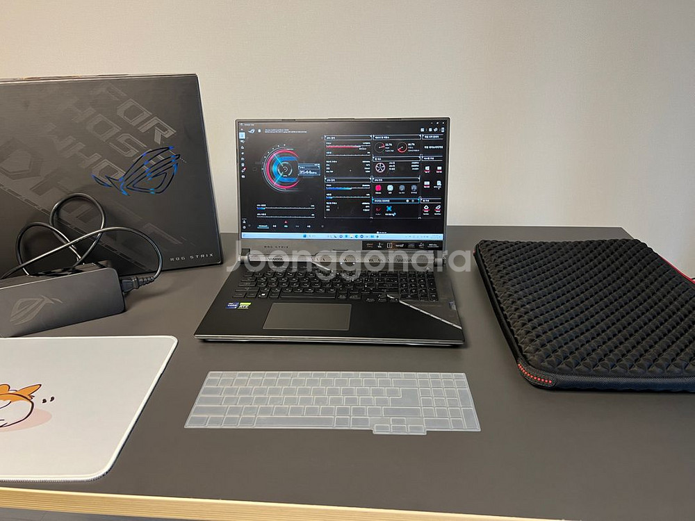 ASUS ROG G733ZW-LL152W노트북 팝니다--1