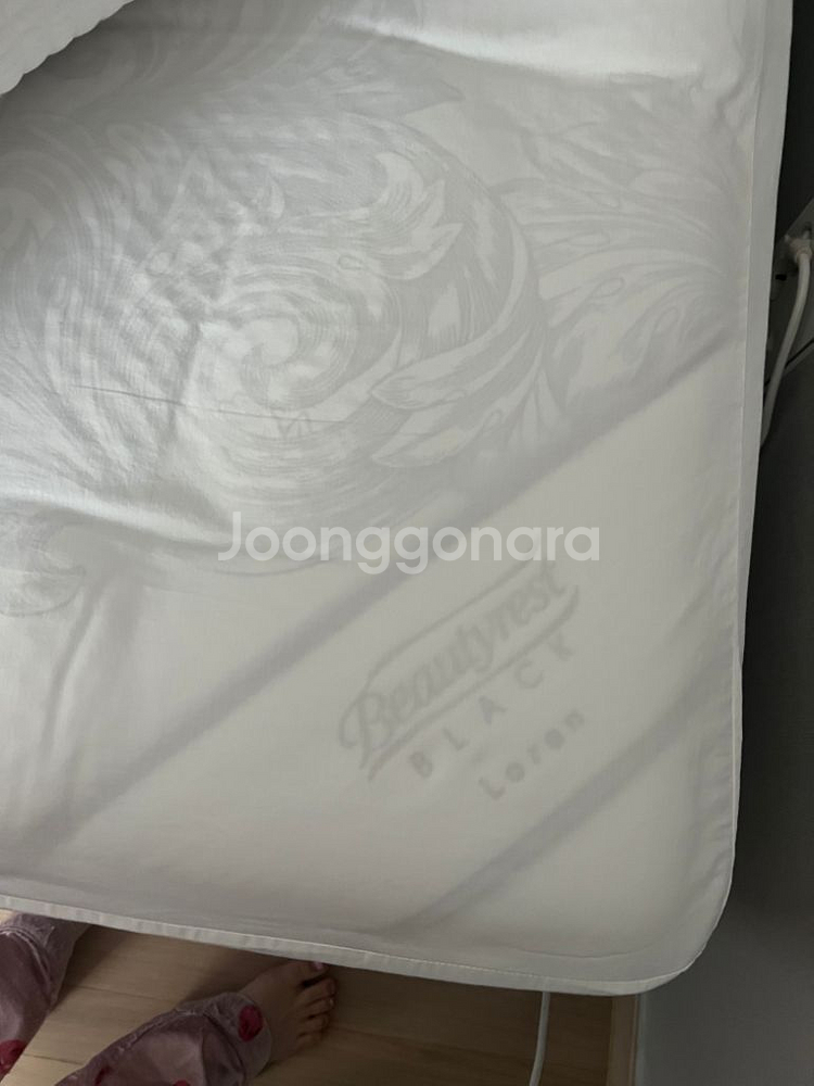 시몬스 올로 침대 + 로렌매트리스--1