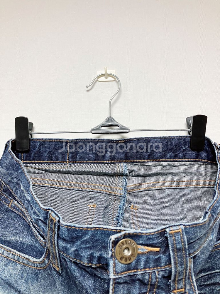 30인치/200D JEANS 데님 미니스커트--5