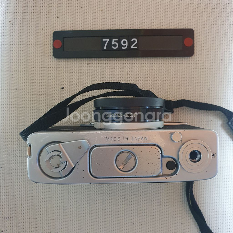 올림푸스 35 EC-2 필름카메라 실버바디--3