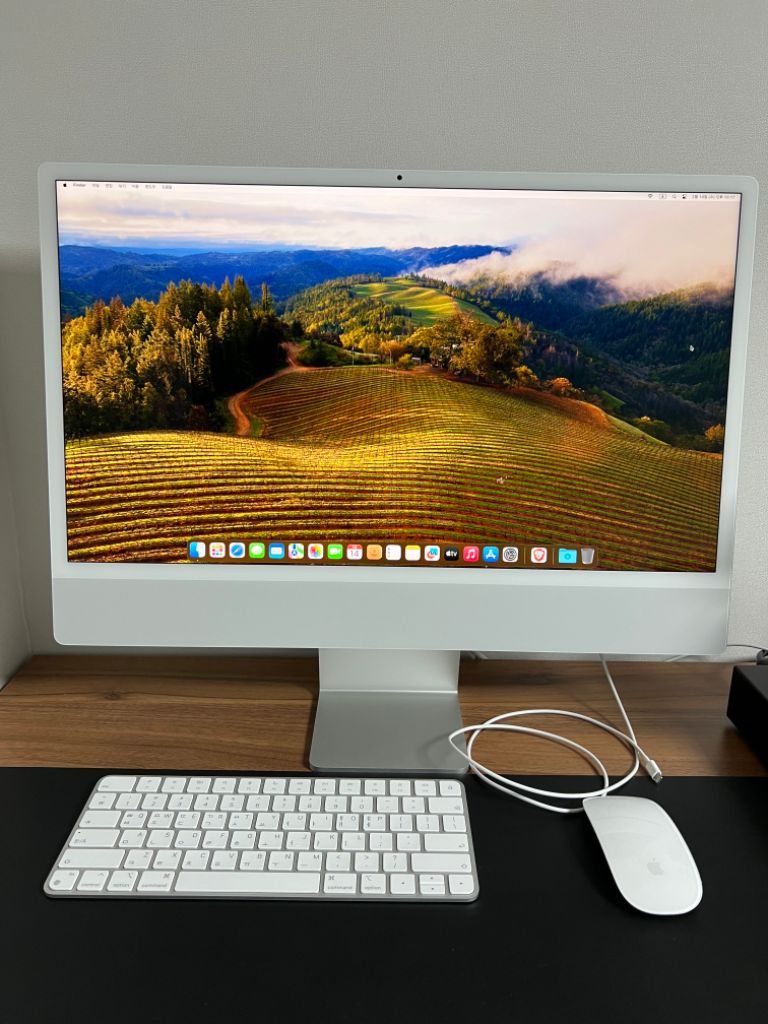 iMac 아이맥 24인치 M1 기본형(실버)