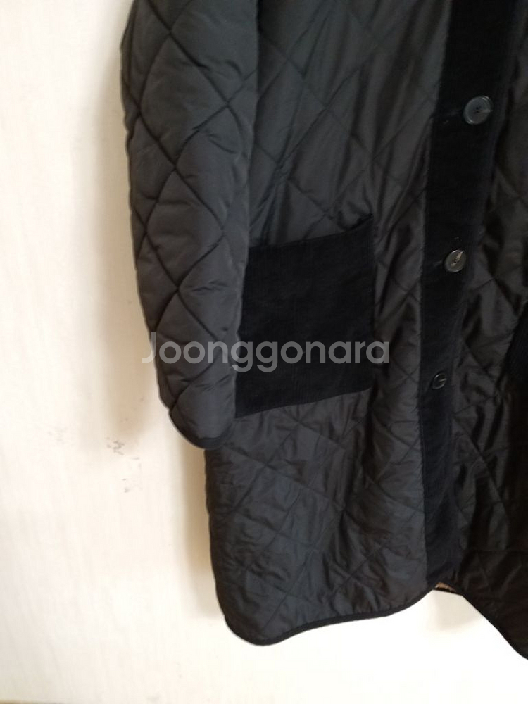 여성 에잇세컨즈 오버핏 누빔 후리스 패딩코트--3