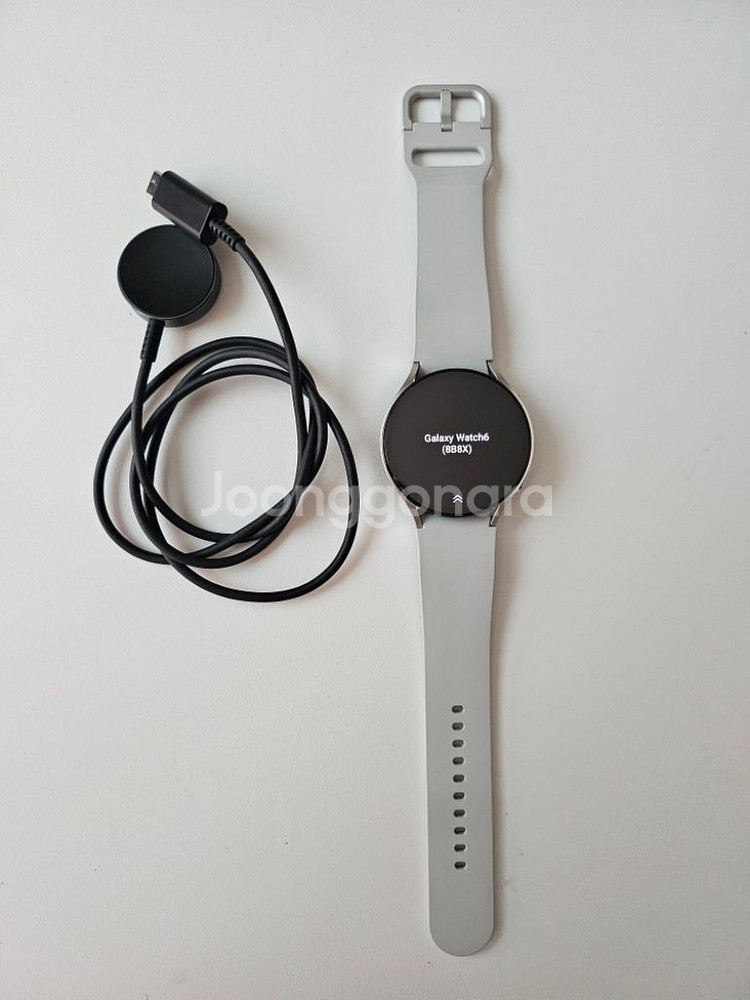 갤럭시 워치6 44mm lte 실버 판매합니다--0