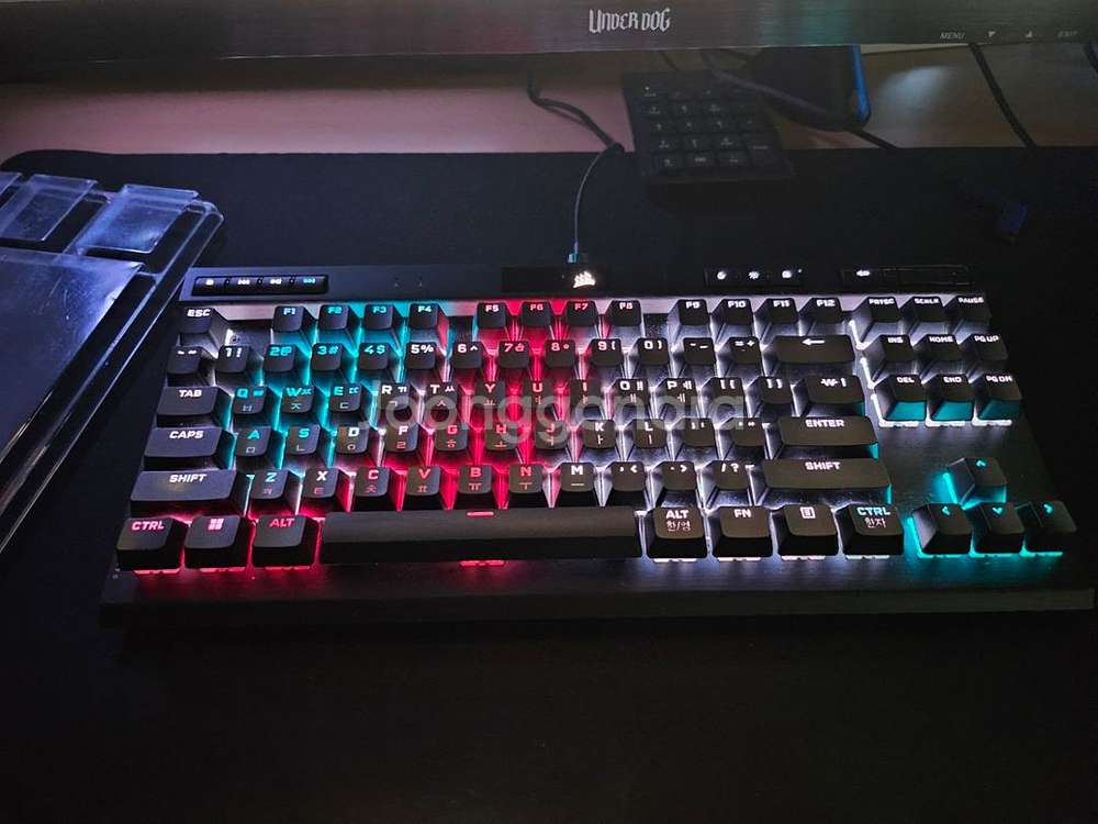 커세어 K70 TKL 챔피언 저소음 적축 8K 지원 팝--0