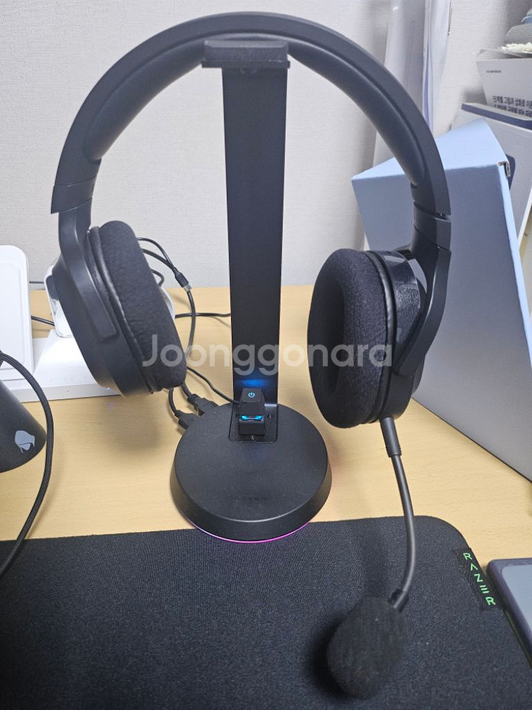 무선 바라쿠다X plus +THX 7.1 + 앱코거치대--0