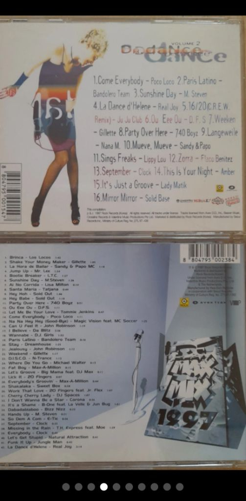 레트로 음반CD 최진희, 댄스곡--2