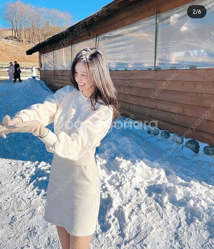 라플라 페미닌 트레이닝 스커트 블랙--1