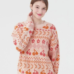 키르시 CHERRY PATTERN KNIT