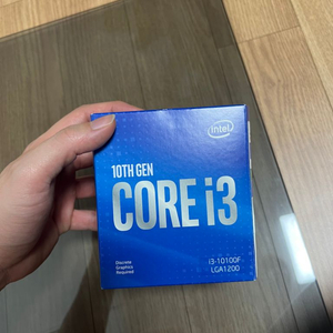 cpu i3-10100f 팝니다