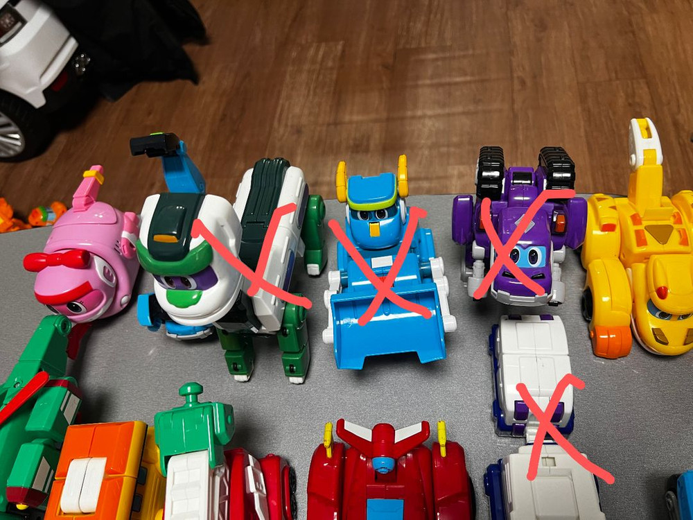 고고다이노 변신로봇 개별--3