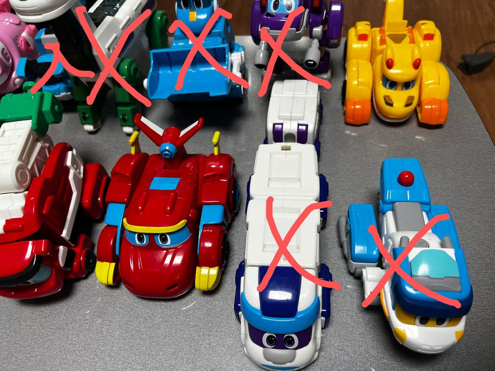 고고다이노 변신로봇 개별--2