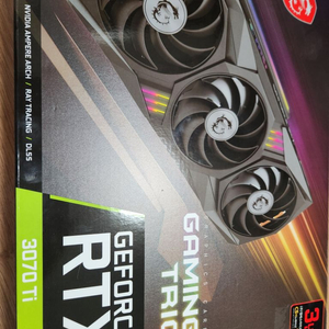 Msi RTX3070ti 게이밍x트리오 그래픽카드