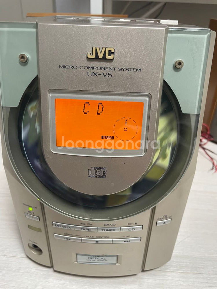 jvc 미니오디오 팝니다.--1