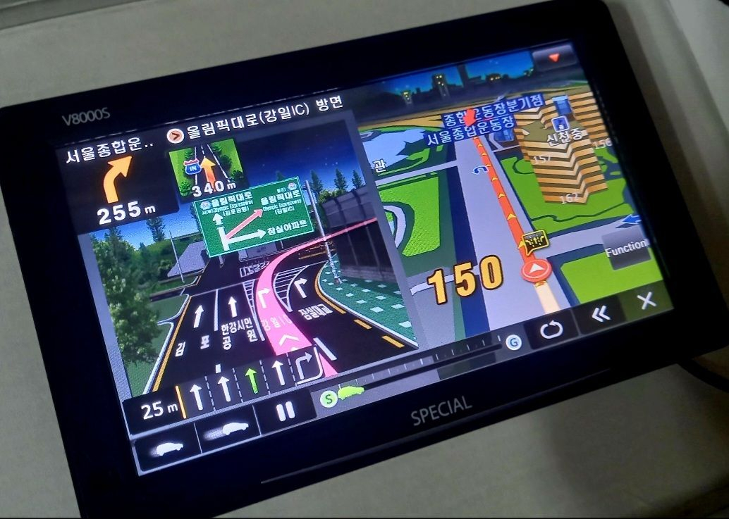 무료 업데이트 지니맵 네비게이션 이미지