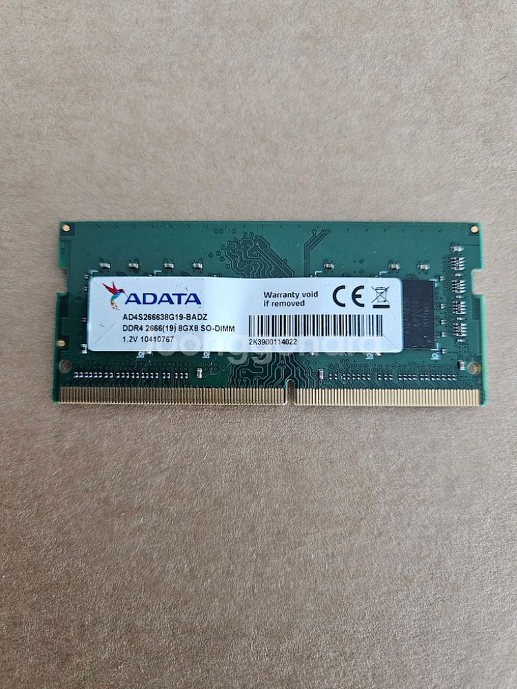 ADATA 노트북램 2666 8G 판매합니다.--0