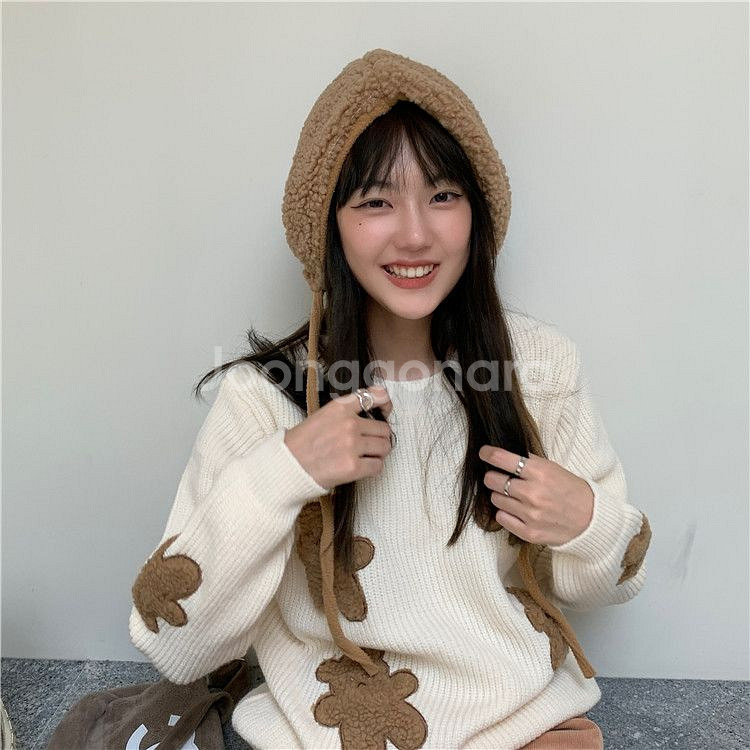 뽀글이 버킷햇--3