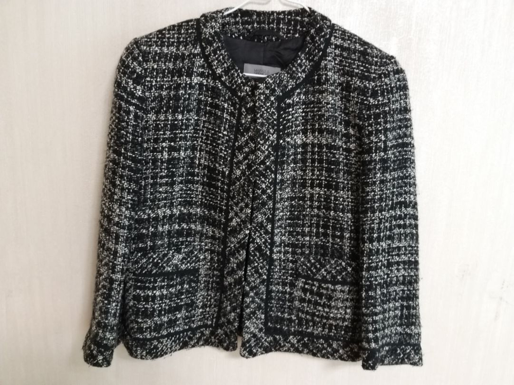 여성 막스스펜서 봄.가을 간절기 트의드자켓 (90) 이미지