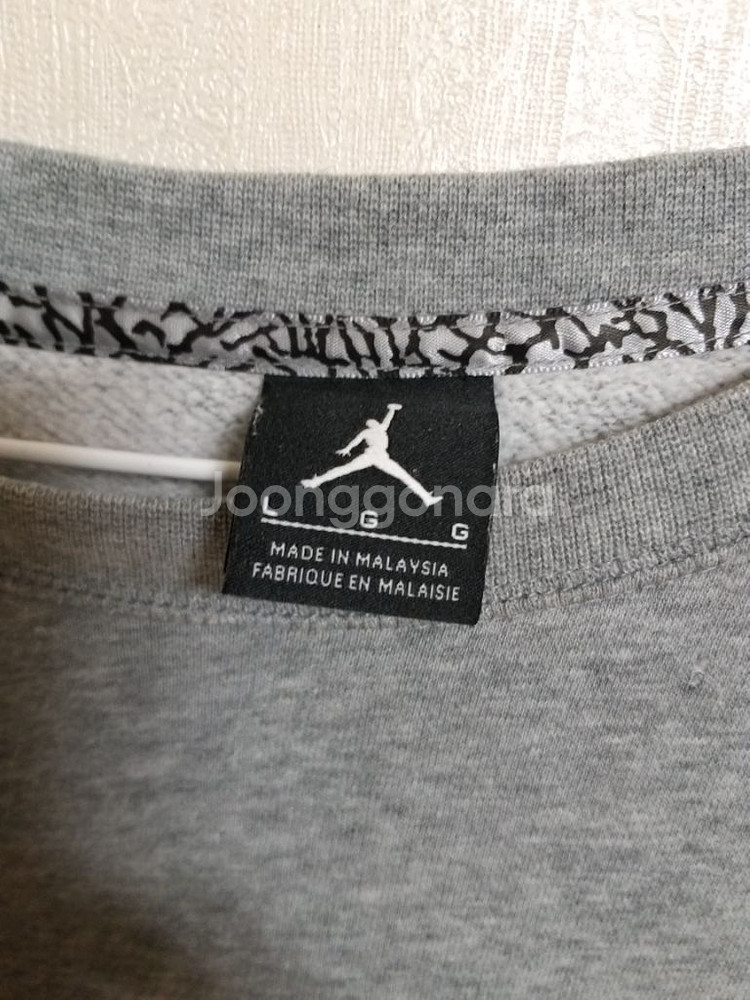 남성 나이키 에어조던 기모 맨투맨 (105)--3