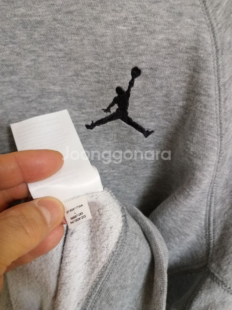 남성 나이키 에어조던 기모 맨투맨 (105)--5