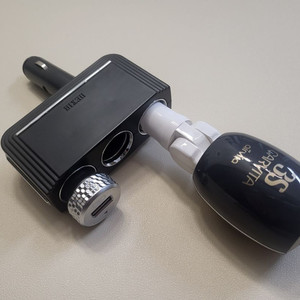 차량 3구 시거잭+음이온공기청정기+USB시거충전기 일괄