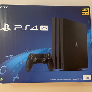 ps4 플스4 프로 1테라 제트블랙 박스포장