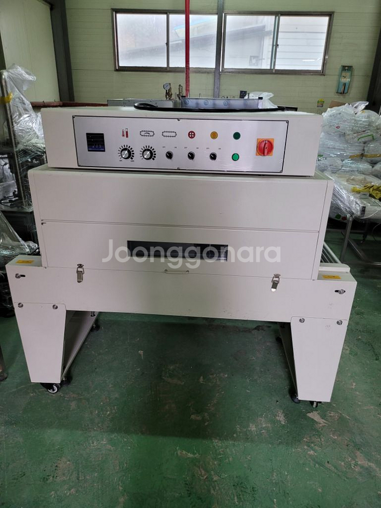 중고 전자동 수축포장기 수축포장기계 미사용 세트--5