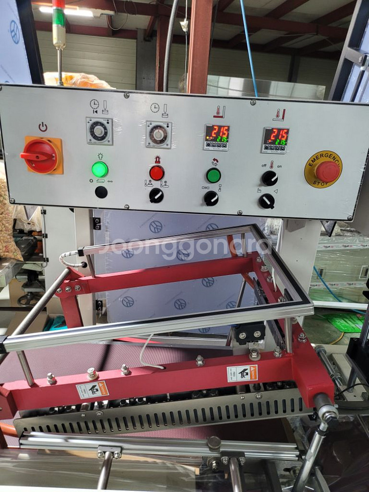 중고 전자동 수축포장기 수축포장기계 미사용 세트--4