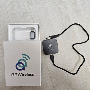 안드로이드 오토 동글 aa wireless 팝니다.